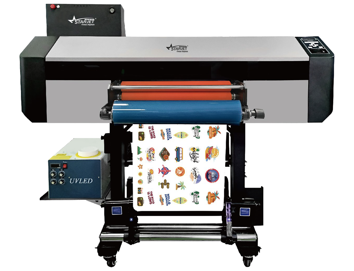 Produção contínua, acabamento premium e lucro por metro impresso