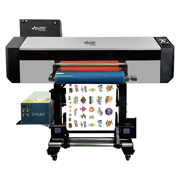 Starjet SJ-A3 UV DTF / SJ-620Pro UV DTF - Impressora UV DTF rolo a rolo – Filme AB atualizado