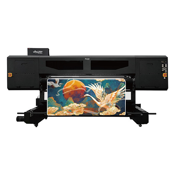 Starjet SJ-5804 - Impressora Roll-to-Roll Eco Solvente de 1.8m de alta velocidade, equipada com 4 cabeças Epson