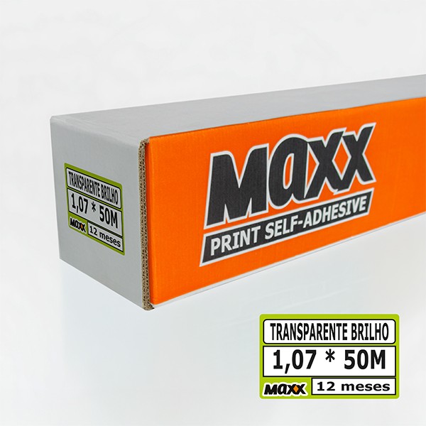 Vinil Transparente Brilho MAXX